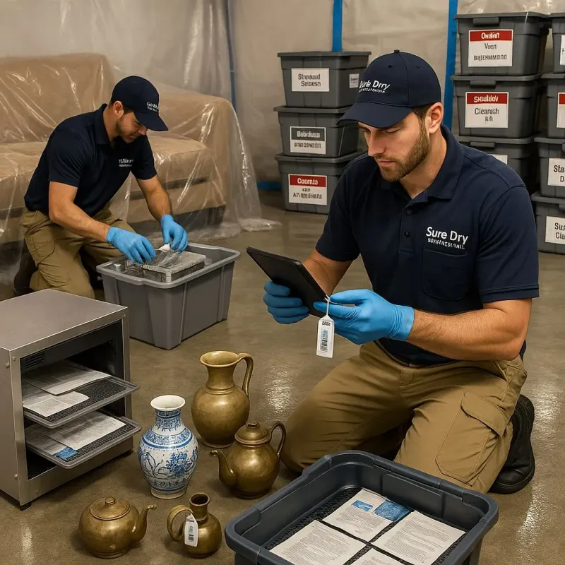 Content Protection and Restoration process in Edneyville, NC