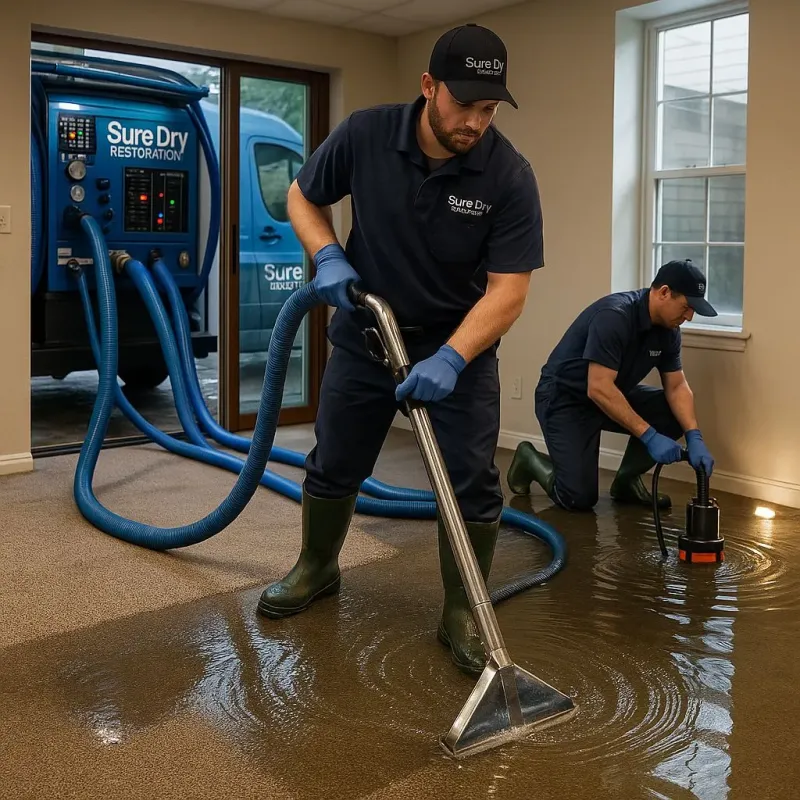 Water Extraction and Removal process in Edneyville, NC